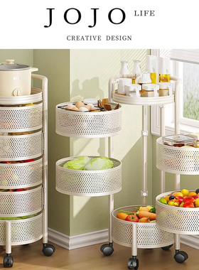 JOJO'S L. PD.vigour.厨房菜篮子旋转置物架多功能收纳架 | 锋头