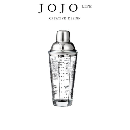 JOJO'SL.PD调酒器不锈钢玻璃