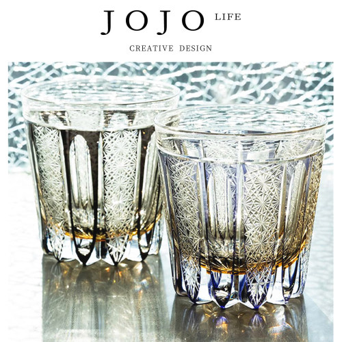 JOJO'SL.PD酒具刻江户切子杯