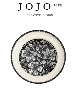 JOJO'S L. PD.perfor.百合餐具碗盘全套复古碗碟套装家用 | 崇绩