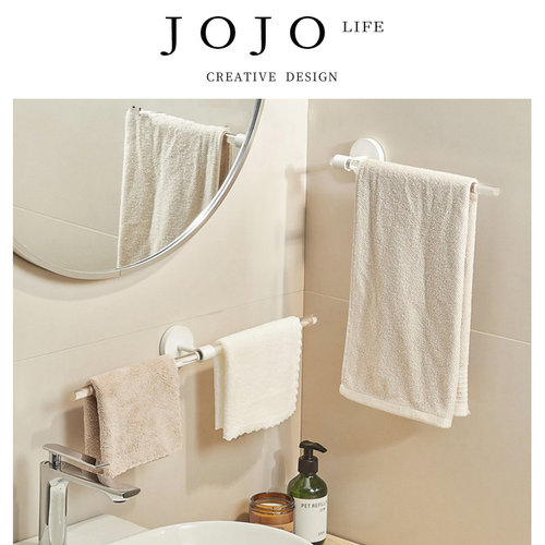 JOJO'SLIFEPD亚克力毛巾架单杆