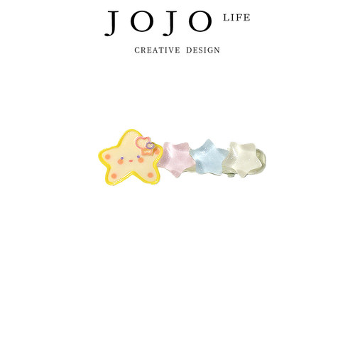 JOJO'SLIFEPD抓夹发夹镭射珠