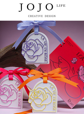 JOJO'S L. PD.sudden.玫瑰与诗歌香石膏挂件礼盒车载伴手礼 |骤妥