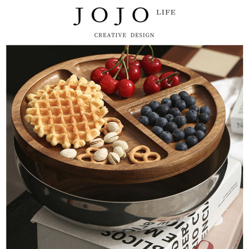 JOJO'SLIFEPD304不锈钢水果盘