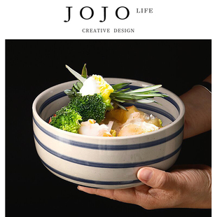 复古园野陶瓷餐具盖饭碗家用饭碗 JOJO PD.meter.日式 忏仪