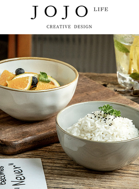 JOJO'S L. PD.Miscarriage.北欧风4.5英寸米饭碗家用陶瓷碗| 流产