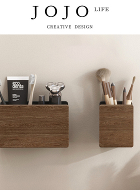 JOJO'S L. PD.labourer.免打孔梳子收纳筒置物架壁挂放梳 | 雇农