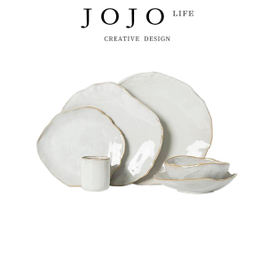 JOJO'S L. PD.stereo.陶瓷盘北欧餐具酒店西餐盘牛排意面 | 成见