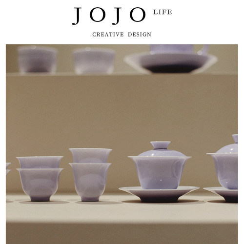 JOJO'SLIFEPD陶瓷紫色功夫茶具