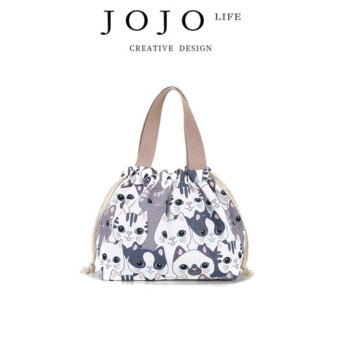 JOJO'SL.PD创意加厚手提饭盒