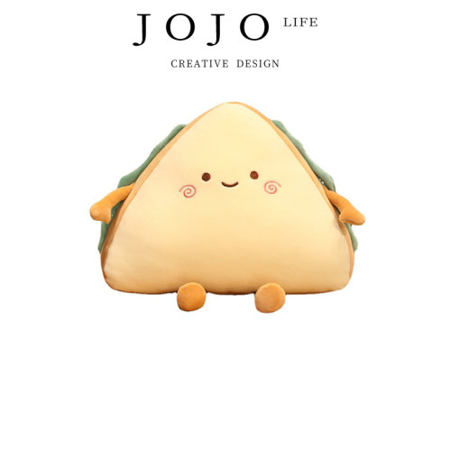 JOJO'SL.PD抱枕创意表情三明治