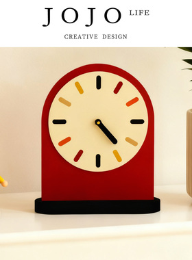 JOJO'S L. PD.Burn.钟表台式现代极简创意超静音时摆件 | 如焚