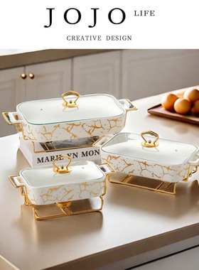 JOJO'S L. PD.Vibrate.双耳陶瓷汤锅多用途可加热带盖 | 低振