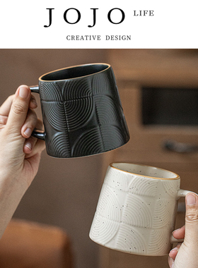 JOJO'S L. PD.honeybee.马克杯简约高档陶瓷咖啡杯情侣对杯 |雌蜂