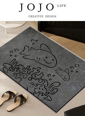 JOJO'S L. PD.Complain.吸水垫浴室卫生间门口速干防滑垫 | 勿怨