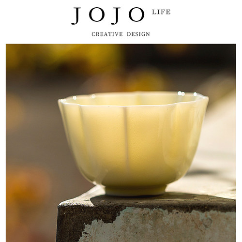 JOJO'SLIFEPD主人杯米黄花朵