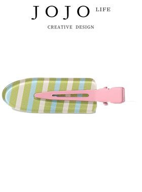 JOJO'S L. PD.oak.马卡龙彩色格纹棋盘格无痕边夹简约 | 红栎