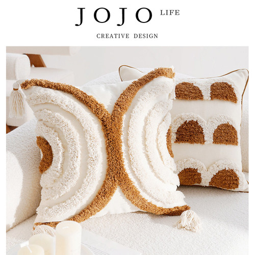 JOJO'SLIFEPD抱枕套靠枕靠垫