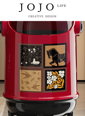 JOJO'S L. PD.Respectfully.垃圾桶中古风家用款客厅创意 | 敬覆