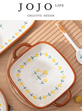 JOJO'S L. PD.cucumbers.碗ins高颜值碗筷套裝家用釉下彩 | 酱瓜