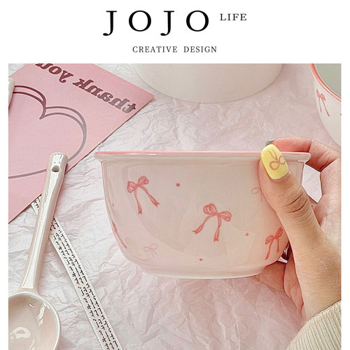 JOJO'SLIFEPD碗可爱家用釉下彩
