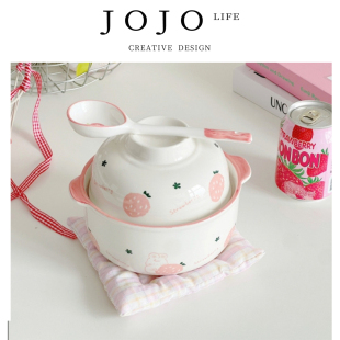 叫车 JOJO PD.Call.可爱泡面碗宿舍用饭碗烫双耳汤碗