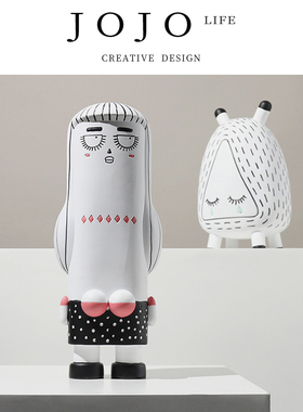 JOJO'S L. PD.bestow.现代简约卡通可爱家居玄关柜摆件装饰 |杜赋