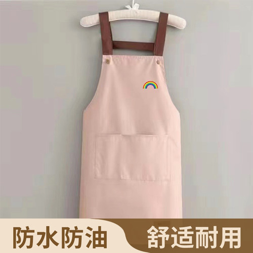 杂货先生家用防水防油印花围裙
