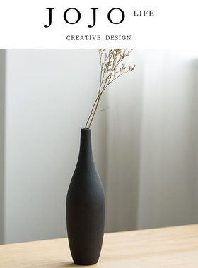 JOJO'S L. PD.Stand.地中海蓝色欧式陶瓷干花花瓶小清新现 | 立分