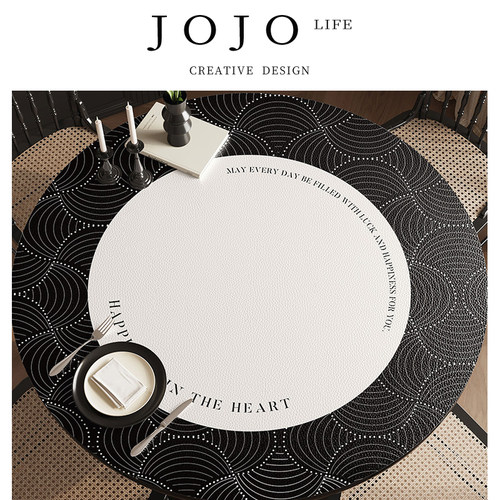 JOJO'SLIFEPD圆桌桌布轻奢高级