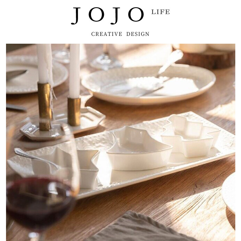 JOJO'SLIFEPD西餐盘家用方盘