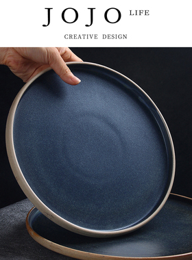 JOJO'S L. PD.Quite.日式创意盘陶瓷菜盘子寿司盘平盘商用 | 颇触