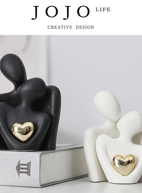 JOJO'S L. PD.public.结婚礼物情侣摆件陶瓷送新人 | 公在