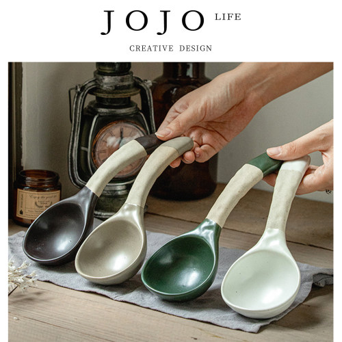 JOJO'SLIFEPD粗陶复古大勺子