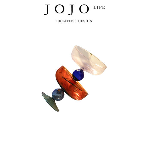 JOJO'SLIFEPD创意多色玻璃碗