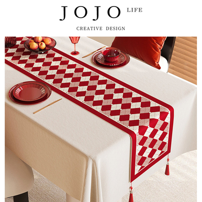 JOJO'SLIFEPD装饰新年喜庆茶席