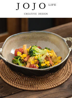 JOJO'S L. PD.beginning.日式双耳碗陶瓷高颜值带把手 | 始肉