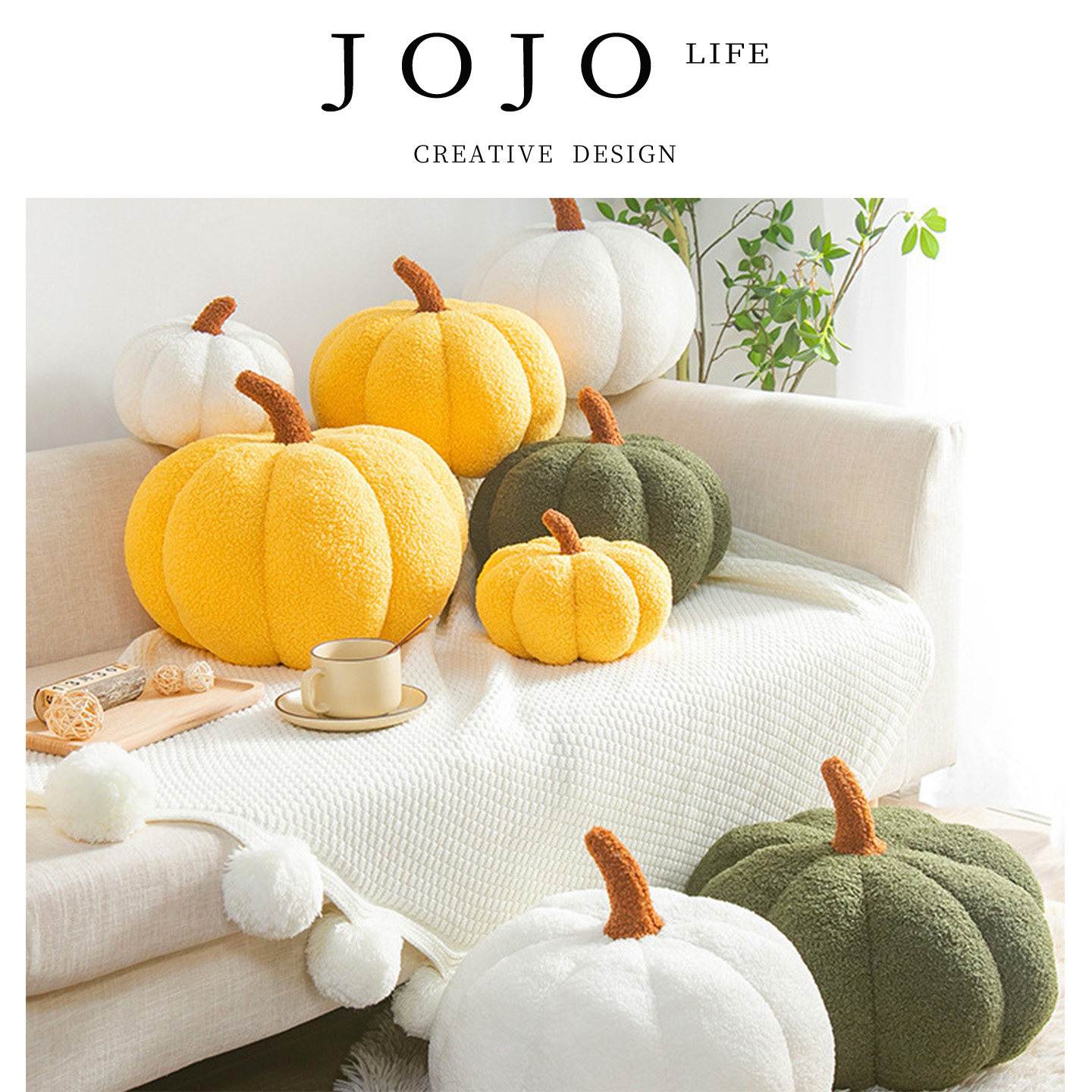 JOJO'SL.PDins网红南瓜抱枕