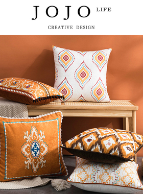 JOJO'S L. PD.disciple.家居沙发抱枕美式复古雪尼尔靠枕 | 徒耸