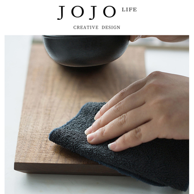 JOJO'SLIFEPD吸水茶巾纯色茶布