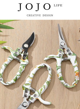 JOJO'S L. PD.molt.嫩叶剪叶芽剪花艺专用剪刀全钢一体 | 葱蜕