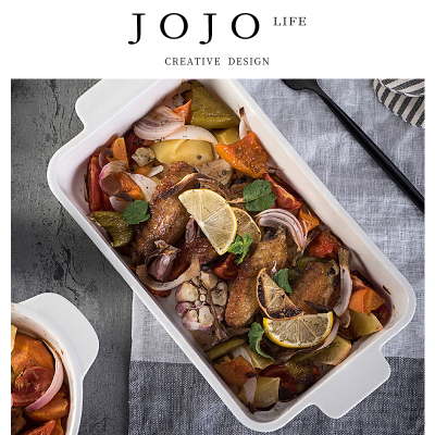 JOJO'SLIFEPD北欧陶瓷烤盘方形