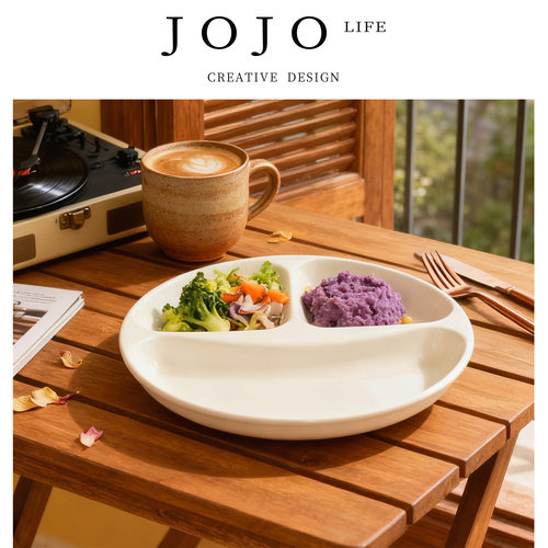 JOJO'S L. PD.demand.餐盘减肥专用分格盘高级感定量轻食 | 都要
