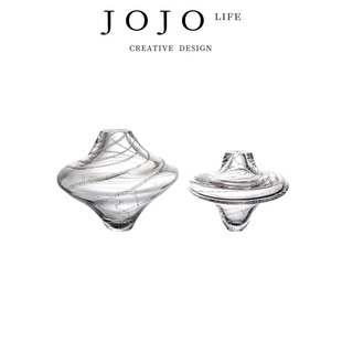 JOJO'S L. PD.angstrom.创意水晶玻璃加厚简约现代摆件装饰 |信埃