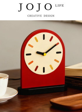 JOJO'S L. PD.Burn.钟表台式现代极简创意超静音时摆件 | 如焚