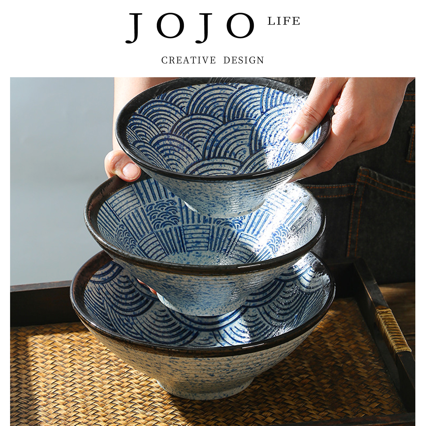 JOJO'SLIFEPD日式拉面碗汤碗