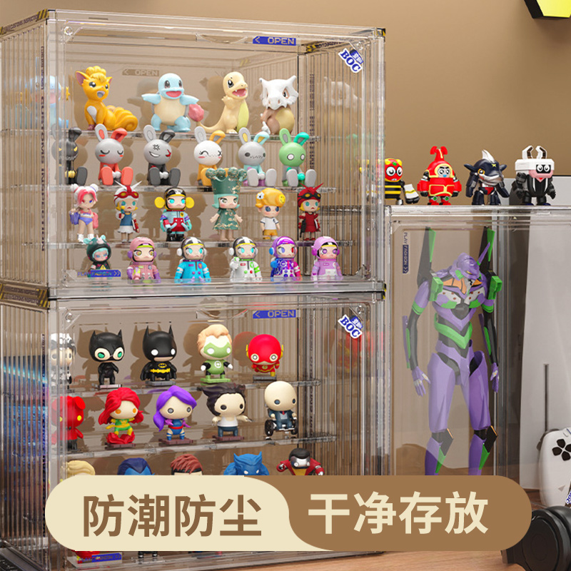 杂货先生盲盒收纳展示架多层手办