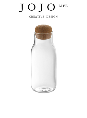 JOJO'S L. PD.Before.冷水壶简约耐高温软木塞青梅泡酒瓶 | 接先