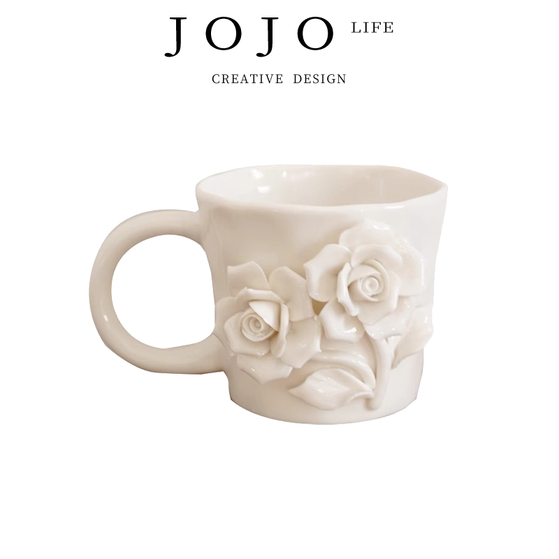 JOJO'SL.PD杯具手捏玫瑰立体