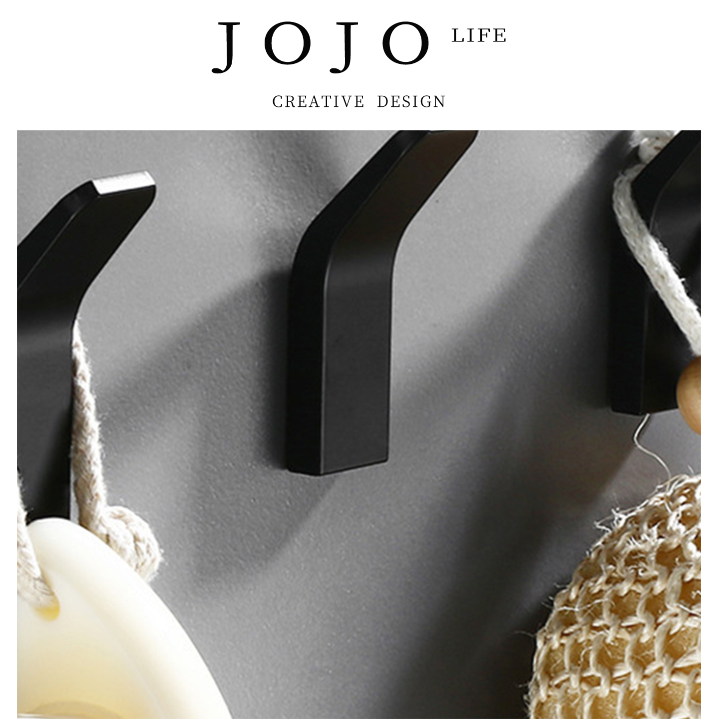 JOJO'SLIFEPD打孔挂钩粘胶门后